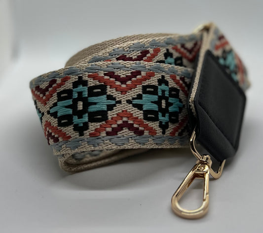 Color mix Boheme woven strap