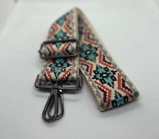 Color mix Boheme woven strap (no leather accents)