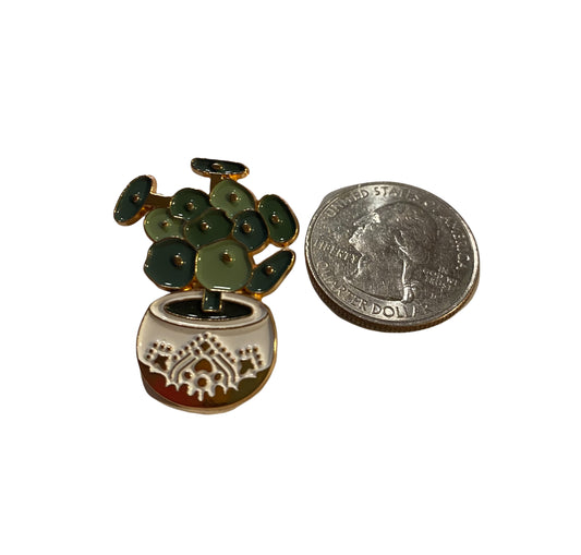 Happy Houseplant - Enamel Pin