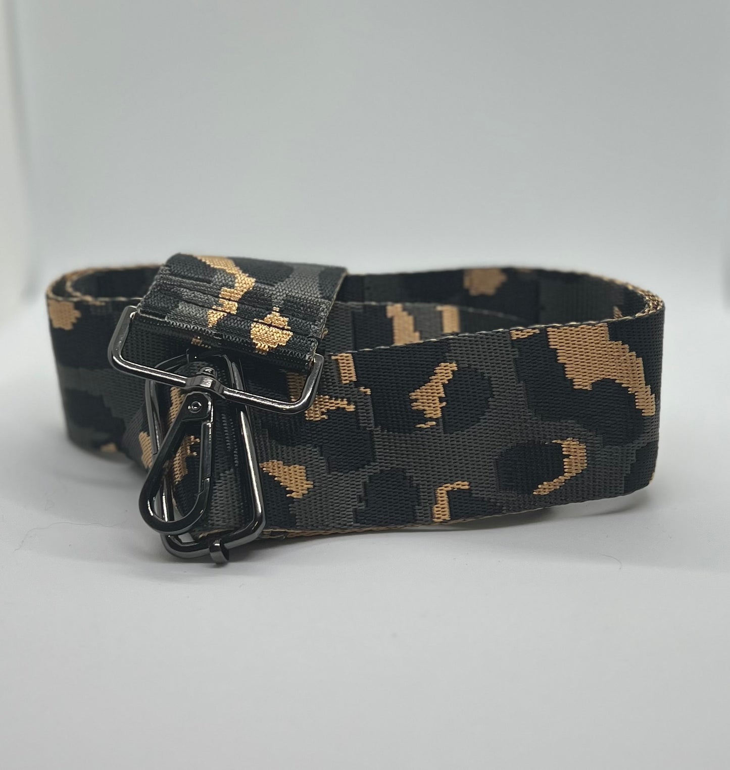 Steel gray Leopard nylon strap (1.75 inches wide)